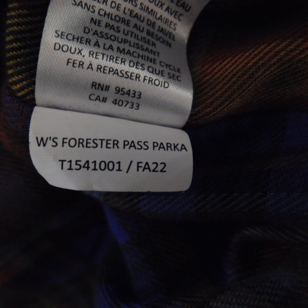Toad & Co Forester Pass Parka Green Flannel Lined Pockets Size XL - Picture 8 of 10